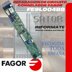 Reparación circuito congelador Fagor fe9l004B8